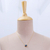 Gold-plated labradorite pendant necklace, 'Nocturnal Dazzle' - 18k Gold-Plated Natural Labradorite Pendant Necklace