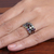 Multi-gemstone cocktail ring, 'Gorgeous Alliance' - One-Carat Faceted Multi-Gemstone Cocktail Ring (image 2j) thumbail