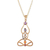 Multi-gemstone pendant necklace, 'Triumphant Mind' - 22k Gold-Plated Multi-Gemstone Chakra Pendant Necklace