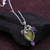 Quartz and amethyst pendant necklace, 'Wise Harmony' - Nine-Carat Pendant Necklace with Lemon Quartz & Amethyst (image 2c) thumbail
