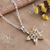 Citrine pendant necklace, 'Floral Success' - Floral Faceted Three-Carat Citrine Pendant Necklace (image 2b) thumbail