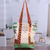 Bolsa de algodón, 'Tall Hopes' - Bolsa de algodón con temática de jirafa inspiradora impresa