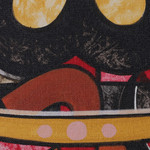 'Triyambhkeshwara' - Signed Expressionist Classic Yellow and Red Acrylic Painting