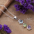 Multi-gemstone pendant necklace, 'Serene Goddess' - Polished Two-Carat Faceted Multi-Gemstone Pendant Necklace