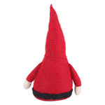 Wool felt decorative accent, 'Santa Gnome' - Handmade Wool Felt Santa Gnome Christmas Decorative Accent