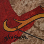 'Positive Energy' - Signed Expressionist Warm-Toned Acrylic on Canvas Painting