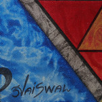 'Virbhadra' - Signed Expressionist Traditional Acrylic Virbhadra Painting