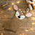 Applique wool felt Christmas stocking, 'Sleeping Deer' - Hand-Stitched Applique Wool Felt Reindeer Christmas Stocking (image 2) thumbail