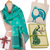 Set de regalo seleccionado - Set de regalo elaborado a mano con temática de pavo real en tonos verdes