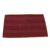 Reversible cotton placemats, 'Ikat Essence' (set of 4) - Set of 4 Reversible Cotton Placemats in Burgundy and Orange