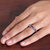 Amethyst band ring, 'Lilac Treasure' - One-Carat Channel-Set Amethyst Band Ring from India