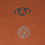 Esterilla de yoga de algodón bordada, (2x6) - Esterilla de yoga de algodón bordada con temática de chakras en naranja (2x6)