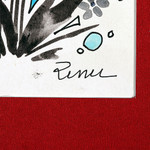 'Midnight Blossoms' - Impressionist Moon and Flower-Themed Watercolour Painting