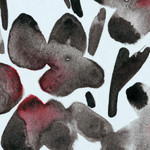 'City Blossoms' - Impressionist Floral-Themed Watercolour Painting with Mat