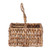 Natural fiber cutlery organiser, 'Neatly Natural' - Water Hyacinth and Cane Fiber Three-Slot Cutlery organiser