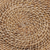 Manteles individuales de fibras naturales, (juego de 4) - Juego de cuatro manteles individuales redondos de fibra de caña natural tejidos a mano