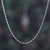 Sterling silver chain necklace, 'Modern Bonds' - High-Polished Sterling Silver Wheat Chain Necklace (image 2) thumbail