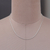 Sterling silver chain necklace, 'Modern Bonds' - High-Polished Sterling Silver Wheat Chain Necklace (image 2j) thumbail