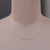 Sterling silver chain necklace, 'Modern Bonds' - High-Polished Sterling Silver Wheat Chain Necklace