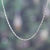 Sterling silver chain necklace, 'Metropolitan Bonds' - High-Polished Sterling Silver Box Chain Necklace (image 2) thumbail
