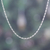 Sterling silver chain necklace, 'Futuristic Bonds' - High-Polished Sterling Silver Mariner Chain Necklace