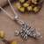 Sterling silver pendant necklace, 'Scorpion Delight' - Polished Sterling Silver Necklace with Scorpion Pendant