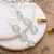 Chalcedony dangle earrings, 'Aqua Dazzle' - Sterling Silver Dangle Earrings with Aqua Chalcedony Stones