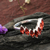 Garnet band ring, 'Scarlet Array' - High-Polished Faceted Two-Carat Garnet Band Ring