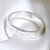 Sterling silver band ring, 'Luminous Sheen' - Hammered and High-Polished Sterling Silver Band Ring (image 2c) thumbail