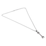 Sterling silver pendant necklace, 'Whimsical Work' - Whimsical Sterling Silver Necklace with Wrench Pendant