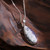 Agate pendant necklace, 'Drop of Magic' - High-Polished Drop-Shaped Agate Pendant Necklace