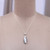 Agate pendant necklace, 'Drop of Magic' - High-Polished Drop-Shaped Agate Pendant Necklace