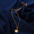 Gold-plated pendant necklace, 'Triumphal Petals' - High-Polished 22k Gold-Plated Necklace with Floral Pendant