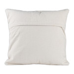 Cotton cushion covers, 'Zigzag Alabaster' (pair) - Zigzag-Patterned Alabaster Cotton Cushion Covers (Pair)