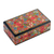 Papier mache decorative box, 'Blossoms from the Valley' - Spring-Themed Hand-Painted Papier Mache Decorative Box