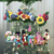 Wool felt ornaments, 'Twelve Days of Christmas' (set of 12) - Twelve Days of Christmas Wool Felt Ornaments (Set of 12)