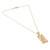 Brass pendant necklace, 'Spiral Blast' - High-Polished Spiral-Patterned Brass Pendant Necklace