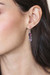 Amethyst dangle earrings, 'Purple Feelings' - Four-Carat Faceted Amethyst Dangle Earrings from India