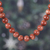 Sunstone beaded necklace, 'Sun's Power' - Natural Sunstone Beaded Necklace Handmade in India