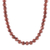 Sunstone beaded necklace, 'Sun's Power' - Natural Sunstone Beaded Necklace Handmade in India