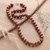 Sunstone beaded necklace, 'Sun's Power' - Natural Sunstone Beaded Necklace Handmade in India