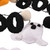 Wool felt garland, 'Spooky Welcome' - 100% Wool Felt Halloween Garland Handcrafted in India (image 2d) thumbail