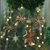 Paper ornaments, 'Glittering Constellation' (set of 4) - Set of 4 Star-Shaped Paper Christmas Ornaments with Glitter