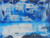 'Mediterranean Sea' - Acrylic on Canvas Abstract Painting of The Mediterranean Sea