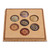 Tumbled gemstone set, 'Chakra Connection' (7 pieces) - Seven-Piece Chakra-Themed Tumbled Gemstone Set from India