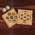 Tumbled gemstone set, 'Chakra Connection' (7 pieces) - Seven-Piece Chakra-Themed Tumbled Gemstone Set from India