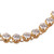 Pulsera estilo tenis bañada en oro - Pulsera Estilo Tenis Con Circonitas Cúbicas Bañadas En Oro De 12 Quilates