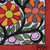 Madhubani paintings, 'Floral Celebration' (set of 3) - Classic Set of 3 Vegetable Dye Spring Madhubani Paintings
