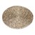 Natural fiber placemats, 'Natural Feast' (set of 6) - Handwoven Round Beige Sabai Grass Fiber 6-Piece Placemat Set