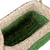 Natural fiber baskets, 'Green Call' (set of 2) - Handwoven Set of 2 Green and Beige Sabai Grass Fiber Baskets